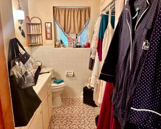 Packed bathroom!
