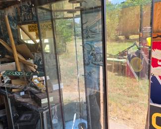 LARGE GLASS SHOW CASE