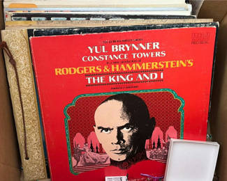 Lot 14: Collection of vintage vinyl LPs and album covers