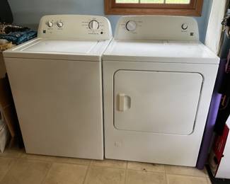 Kenmore washer and dryer.    