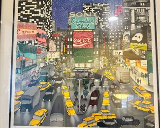Sign of the Times Serigraph 162/295 Linnea Pergola Pencil signed by the Artist