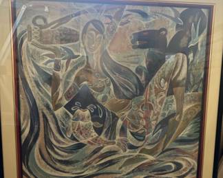 Yasmin Young Water Spirits signed Serigraph 21/275