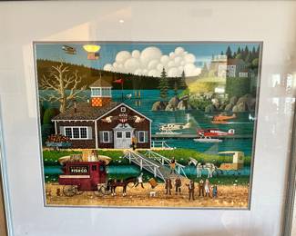 Birds of the feather signed lithograph Charles Wysocki 957/1250