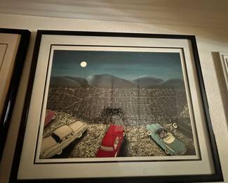 One Summer Night signed Serigraph 194/295 Linnea Pergola