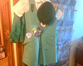 Vintage Girl Scout uniform