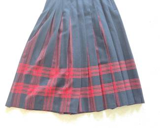 Pendleton Woolen Mills Authentic Tartan Pleated Skirt