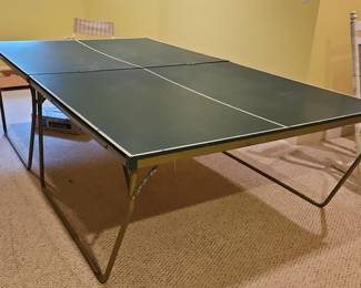 Vintage Folding Table Tennis Table