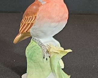 Crown Staffordshire Robin Figurine by Linley Adams