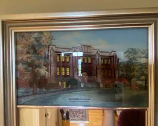 Springfield College Eglomise Mirror second image