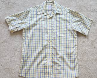 Brooks Brothers Plaid ShortSleeve ButtonDown Shirt