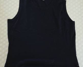 Brooks Brothers Extra Fine Merino Wool Sleeveless Sweater