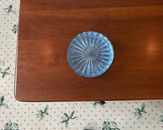 Vintage Cut Glass Candy Dish