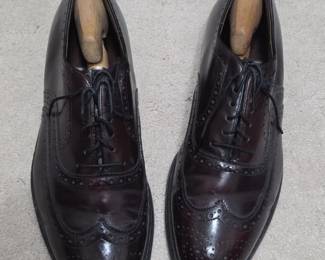 Florsheim Lexington Burgundy Leather Wingtip Oxford Shoes