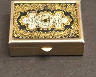 Ornate Victorian Style Pill Box