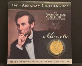 Abraham Lincoln Presidential Dollar Coin