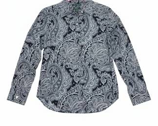 Lauren Ralph Lauren Paisley Print NonIron ButtonUp Shirt