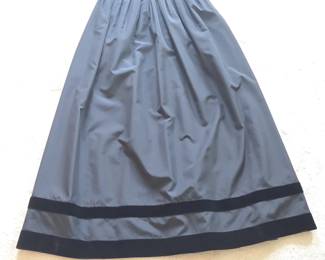 Partique New York Black Velvet Trimmed Full Skirt second image