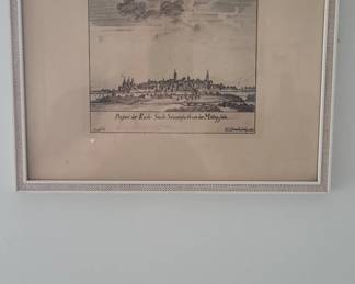 Prospect der Reichs Stadt Schweinfurth von der Mittagsseite Etching