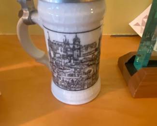 German Beer Stein with Wrzburg Castle Scene third image