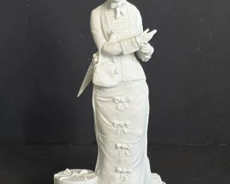 Kaiser Porcelain Figurine The Letter by W. Gallant