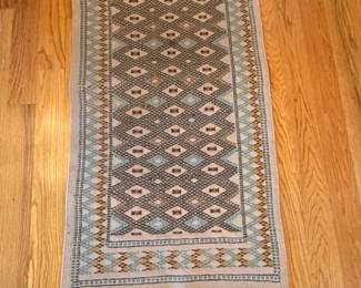 Geometric Pattern handmade Runner Rug