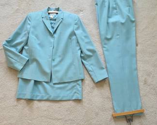 Pendleton  Virgin Wool Blazer, Skirt, and Pants Suit