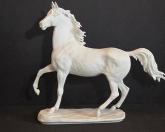 Kaiser Hassan Arabian Stallion Porcelain Figurine by W. Gawantka