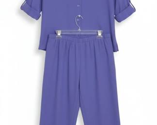 Appleseeds Womens TwoPiece Pant Set