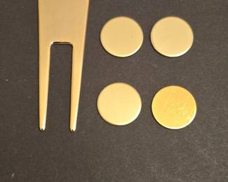 Golf Ball Marker and Divot Tool Set