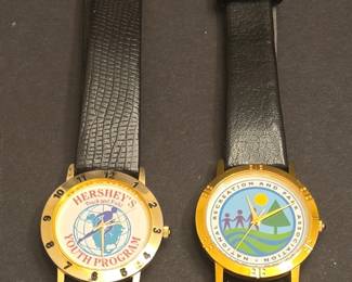 Hersheys Youth Program and National Recreation and Park Association Commemorative Watches Set of 