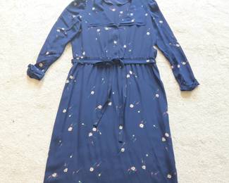 Adrianna Papell  Silk Floral Print Midi Dress second image