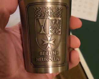 BerlinNeuklln Pewter Shot Glass