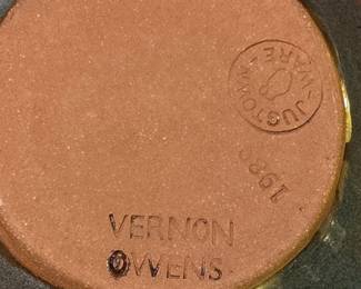 Vernon Owens Just Us Pottery Vase third image