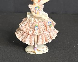 Dresden Lace Ballerina Figurine