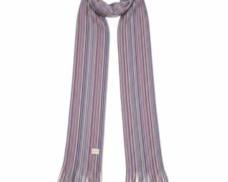 Lord  Taylor Striped Wool Scarf