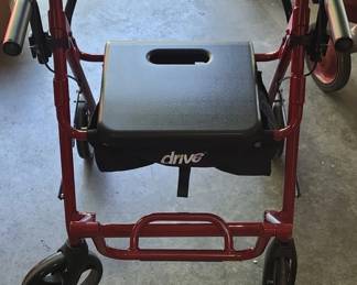 Drive Medical Duet Rollator or Transport Chair
