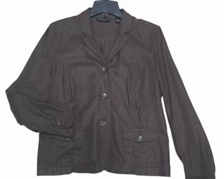 Context Petite Womens Blazer