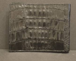 Genuine Crocodile Bifold Wallet fourth image
