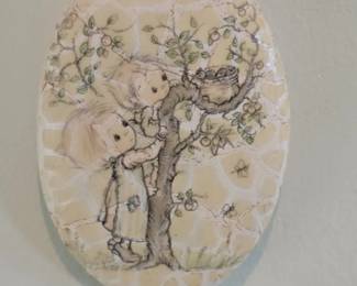 Betsy Clark A Friends Embrace Wall Plaque