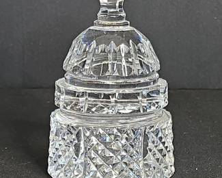Waterford Crystal Capitol Dome Biscuit Barrel