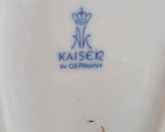 Kaiser W. Germany Porcelain Dolphin Figurine  third image