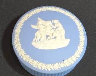 Wedgwood Jasperware Pegasus Trinket Box
