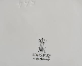 Kaiser Porcelain Figurine The Letter by W. Gallant fourth image