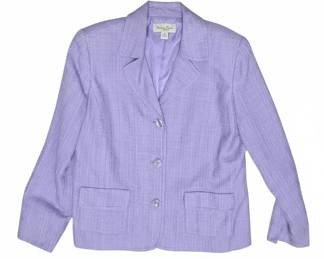 Appleseeds Womens Textured Blazer and Tshirt Set fourth image