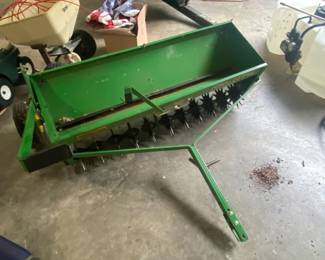 John Deere inch TowBehind Aerator Spreader Combo