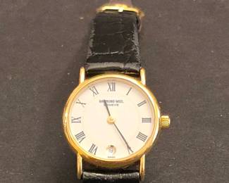 Raymond Weil Geneve K Gold Electroplated Ladies Watch