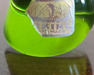Viking Glass Mushroom Paperweight third image