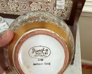 Stangl Pottery Antique Gold Pitcher third image