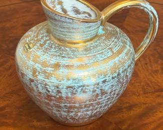 Stangl Pottery Antique Gold Pitcher B