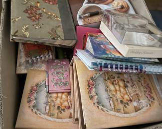 misc stationary and note books